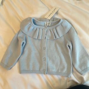 Janie and Jack cardigan with tags 3-6 months